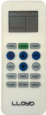 Woniry Remote Compatible for Lloyd Split AC Remote Control (AC-223A) Llyoyd Remote Controller(White)