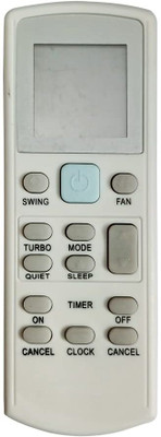 7SEVEN Compatible AC 146A Remote for DAIKIN Air conditioner Model 146A suitable for Split and window AC DAIKIN AC Remote Controller(White)