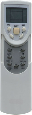 NixGlobal 60A AC Remote Compatible for ONIDA / WHIRLPOOL / BLUESTAR / VOLTAS AC Remote Controller(White)