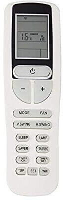 TTH AC Remote No. 133B with WiFi Function, Compatible for Voltas AC Remote Control VOLTAS Remote Controller(White)