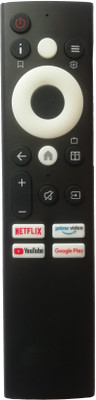 LipiWorld Smart LED TV Remote Control (Without Voice) Compatible For Sansui Tv Remote Controller(Black)