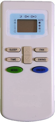 LipiWorld 17 AC Remote Control Compatible For TCL AC Remote Controller(White)