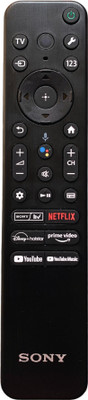 MechFox Television Remote Compatible for LED/LCD | RM-M4D | SONY SMALL Voice Smart TV Remote Controller(Black)