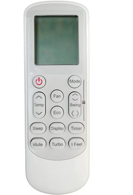 BhalTech 191A I Feel AC Compatible for  Onida AC Remote Controller(White)