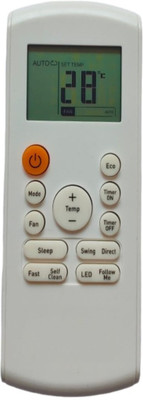 mumax Compatible/Replacement AC Remote Control (AC Remote No. PANASOPANASO-184A) Panasonic Remote Controller(White)