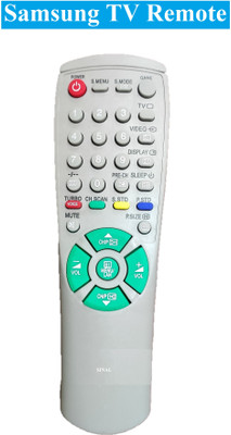 SINAL Pack of 1 Samsung Tv Remote Control (RMT65) For Samsung Remote Controller(Silver)