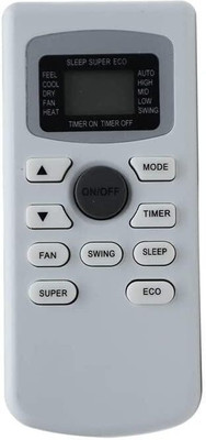 Paril Air Conditioner Remote Compatible For  AC VESTAR Remote Controller(White)