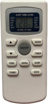 S R WEBSHOP AC Remote No. 116, Compatible for Whirlpool AC Whirpool Ac Remote Controller(White)
