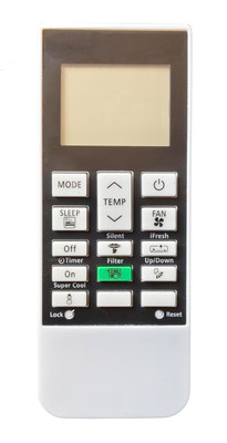 BhalTech 168H AC Remote (Old Remote Must be Exactly Same) Compatible For  Hitachi AC Remote Controller(Grey)