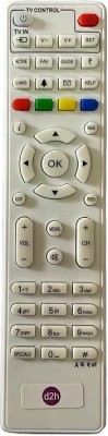Rohit Electronics Set-Top Box Remote Control Compatible for Videocon D2H Box (EXACTLY SAME REMOTE WILL ONLY WORK) Remote Controller(White)