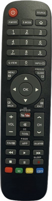 NixGlobal RM-L1535 UNIVERSAL Remote Compatible for HAIER SMART LED LCD TV Remote Controller(Black)