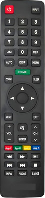 DEVBHOOMI DB-Remote Control for Cellecor Smart TV E-32X Smart LCD/LED TV Remote Television, Remote Controller(Black)