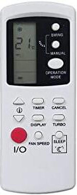 LUNAGARIYA AC Remote No.190, Compatible with  AC Remote Control VIDEOCON Remote Controller(White)