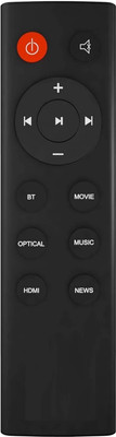 mumax Remote Control Compatible for JBL Cinema Digital Soundbar Home Theatre SB110 JBL SB110 Cinema Digital Soundbar Home Theatre Remote Controller(Black)