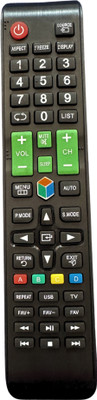MechFox Television Remote Compatible LCD/LED TV Remote Control RM-10 | Common Local CH-LED158 Remote Controller(Black)