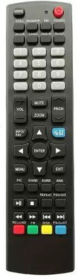 ERNIL Remote Control Compatible for LED TV Remote Controller with EZ Function Reconnect Remote Controller(Black)