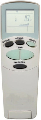 NixGlobal 16 Ac with A-Swing Function Compatible for LG Ac Remote Controller(White)