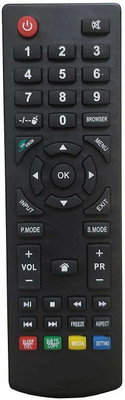 BhalTech LCD LED HD Smart TV Compatible for Thomson Thomson TV Remote Controller(Black)