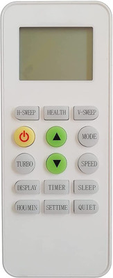 LipiWorld 223 AC Remote Control Compatible For Godrej AC Remote Controller(White)