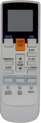 HDF Compatible for O General AC (AR-RAJ1E) O General Remote Controller(Grey Black)