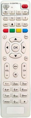 Technology Ahead UNCTION™ Compatible for VIDEOCON D2H Set TOP-Box Remote Control. Videocon Remote Controller(White)