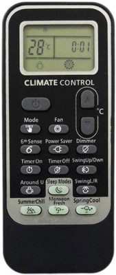 mumax Compatible/Replacement for Whirlpoool AC Remote Control (49) Whirlpool Remote Controller(Multicolor)