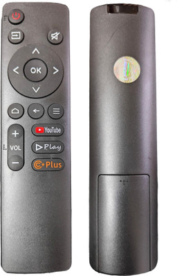 Ehop Compatible Remote for Smart Tv for Smart Android 4K LED Television Thomson Remote Controller(Black)