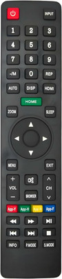Xpecial CELLE-C0R UP-TR0N SMART LED1 Remote Compatible with UPTRON / CELLECOR 4K SMART LEC LCD TV Remote Controller(Black)