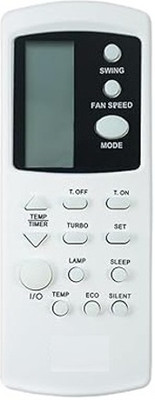 J.K. WEBSHOP Remote Control Compatible With Godrej AC Model 210A (EXACTLY SAME REMOTE WILL ONLY WORK) Remote Controller(White)