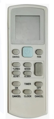 Ethex ® Re-146A Ac Remote compatible for Daikin Ac (Match all functions with your Remote before placing order) ( check all images) Remote Controller(White)