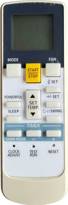 MechFox Air Conditioner Remote Compatible with Split AC Remote |AC-107A| O GENERAL [POWERFUL] Remote Controller(White)