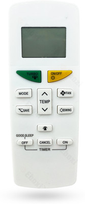 Eboxi Air Conditioner Remote Compatible with Daikin Split AC Daikin split AC Remote Controller(White)