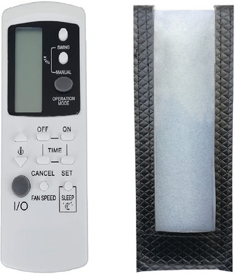 LipiWorld 39A AC Remote Control ( Remote with Cover ) Compatible For  Bluestar AC Remote Controller(Grey)