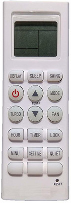 Sugnesh Ac- REMOTE COMPATIBLE FOR  AC VESTAR Remote Controller(White)