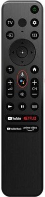 LUNAGARIYA Compatible Remote Control for Sonyy LED/LCD Smart TV with Voice Functions. Compatible Remote Control for Sony LED/LCD Smart TV with Voice Functions Remote Controller(Black)