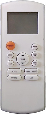 RESORB RE 184A ONIDA Compatible remote for Onida and Panasonic split / window Air Conditioner Remote Controller(White)