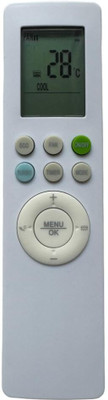 ANM Remote Compatible for ONIDA 1.5 Ton 5 Star Split Inverter AC - White (IR185TSN, IP183PRSG Copper Condenser) Remote Controller(White)