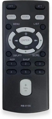 TIZOQ Remote Control for Sony RM-X153/X12/X211/X151/X154 CDX-R505X/R5715X/R6750/G1070U Car Stereo (RM-X155) Sony RM-X153 X12 X211 X151 X154 CDX-R505X R5715X R6750 G1070U Car Stereo Remote Controller(Black)