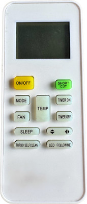 MechFox AC Remote Air Conditioner Remote Compatible for Split/Window AC Remote Control |AC-142| LLOYD having SHORTCUT Remote Controller(White)