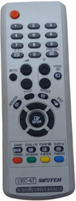 Tke  Universal TV Remote URC-47(55A) Samsung Remote Controller(White)