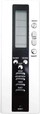 BhalTech VE- 119 AC Compatible for  VOLTAS AC Remote Controller(White)