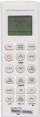 DEVBHOOMI DB- Compatible with LG Split AC Remote Control [ Compatible for Lg Ac Remote ] Air Conditioner Remote Controller(White)