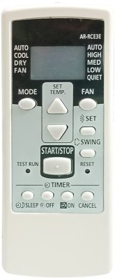 7SEVEN Compatible O General AC Remote Original AR-RCE3E Model Suitable for 1 1.5 2 Ton Split or Window AC O General Remote Controller(White)