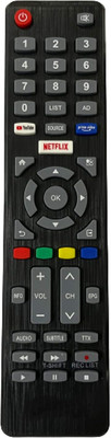 Akshita TV Compatible For LED Smart TV Remote Control SANSUI Remote Controller(Black)