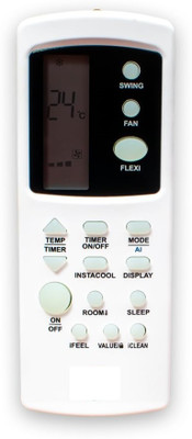 ANM EXPANDABLE Ac remote compatible for AC BPL - ONLY SAME REMOTE WILL WORK Remote Controller(White)