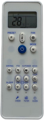mumax Compatible/Replacement for  AC Remote Control (Model No.212) Carrier Remote Controller(Multicolor)