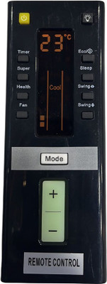 Akshita AC-204A Split AC Remote Control Air Conditioner With Back-light IFB AC Remote Controller(Black)
