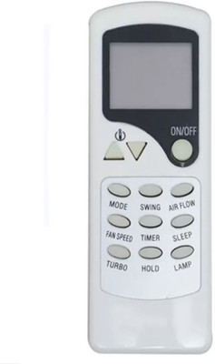 Ethex voltas Re-7B compatible for Voltas Air Conditioner Remote Control voltas Remote Controller(White, Black)
