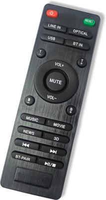 Ehop Remote control compatible for  home Theater Blaupunkt Remote Controller(Black)