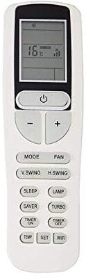 Oyrlize 133B Smart Remote for Voltas AC - Works with Split, Inverter, Window Units LG Remote Controller(White)